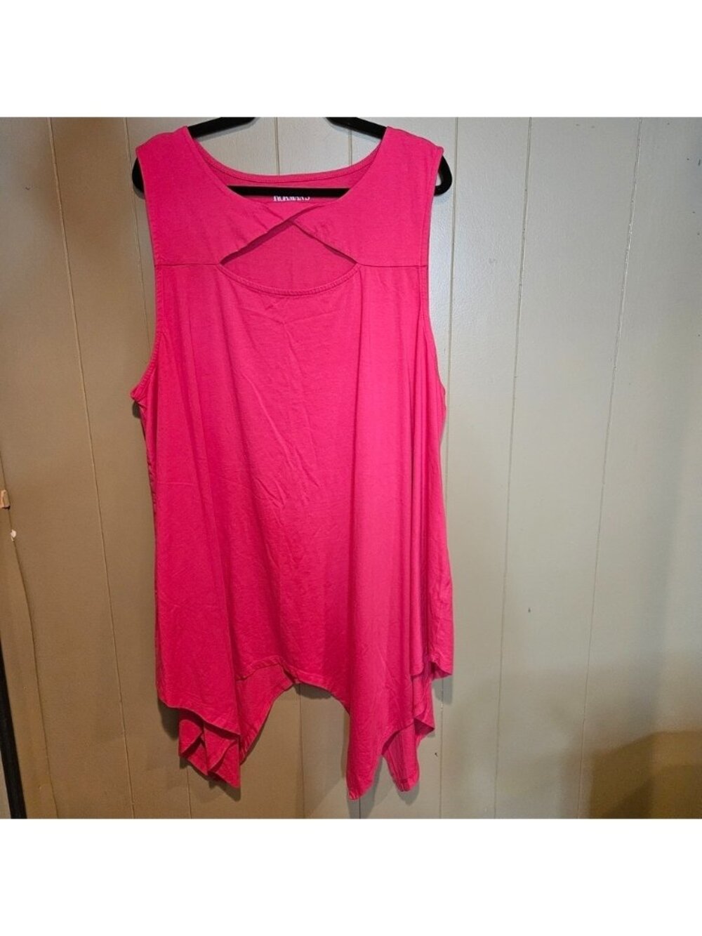 Pink Sleeveless Top